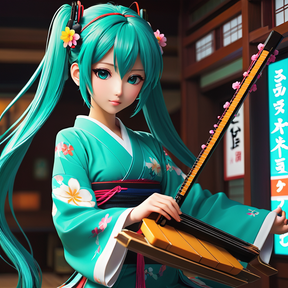 Japanese Miku Techno